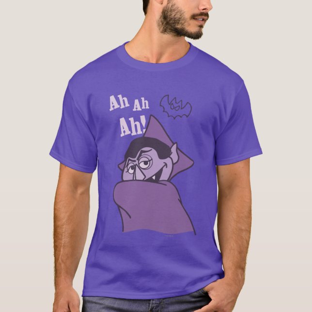 Camiseta Conde von Count - ¡Ah Ah Ah! (Anverso)