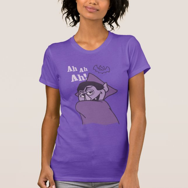Camiseta Conde von Count - ¡Ah Ah Ah! (Anverso)