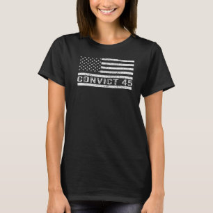 Camiseta Condena 45 A Nadie Por Encima De La Ley Bandera Po