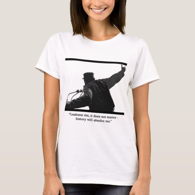 Camiseta "Condéneme " (Anverso)