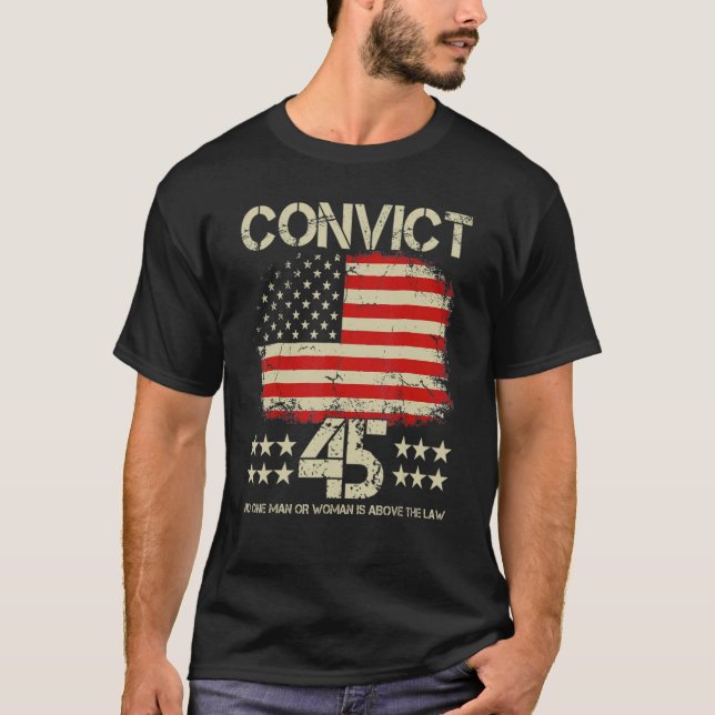 Camiseta Condeno 45 Ningún hombre o mujer está por encima d (Anverso)