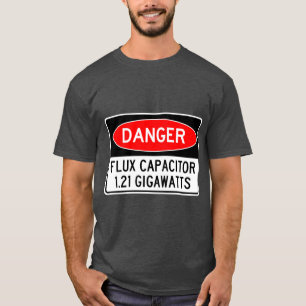 Camiseta Condensador de FLUX de peligro 1.21 gigavatios