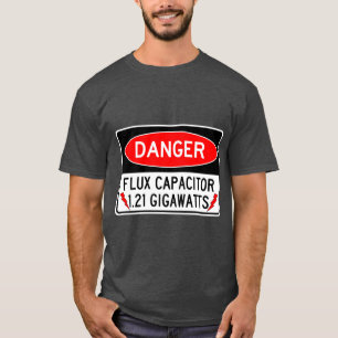Camiseta Condensador de FLUX de peligro 1.21 gigavatios