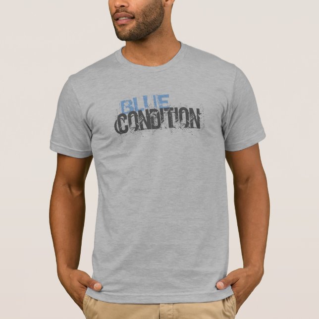 CAMISETA CONDICIÓN AZUL (Anverso)