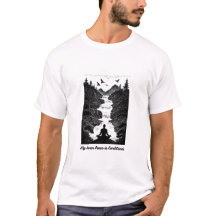 Conditional Inner Peace T-Shirt | Minimalist Zen