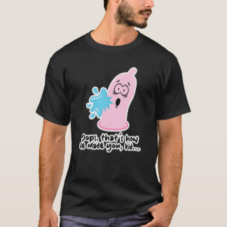 Camiseta Condón RIpped - Oops, así es como te hicimos, chic