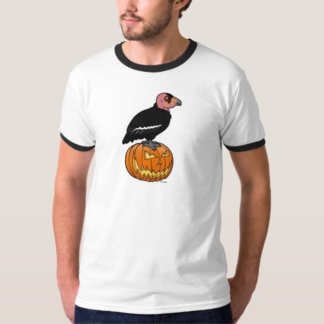 Camiseta Cóndor de California Halloween (Anverso)