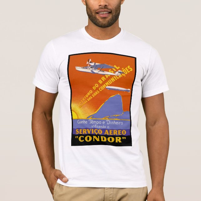 Camiseta Condor ~ Servicio Aéreo de Brasil (Anverso)