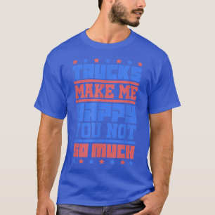 Camiseta Conducción de camiones de registro - Camiones me h