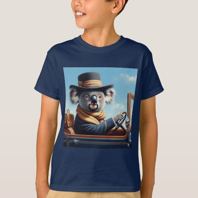 Camiseta Conducción de Koala (Anverso)