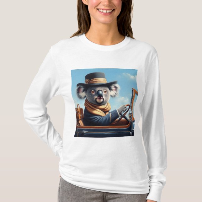 Camiseta Conducción de Koala (Anverso)