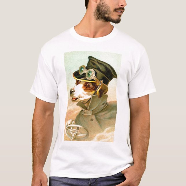 Camiseta Conducción de perros (Anverso)