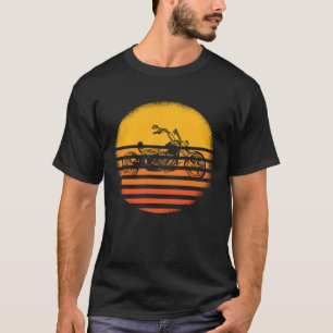 Camiseta Conducción de Trike Retro Sun