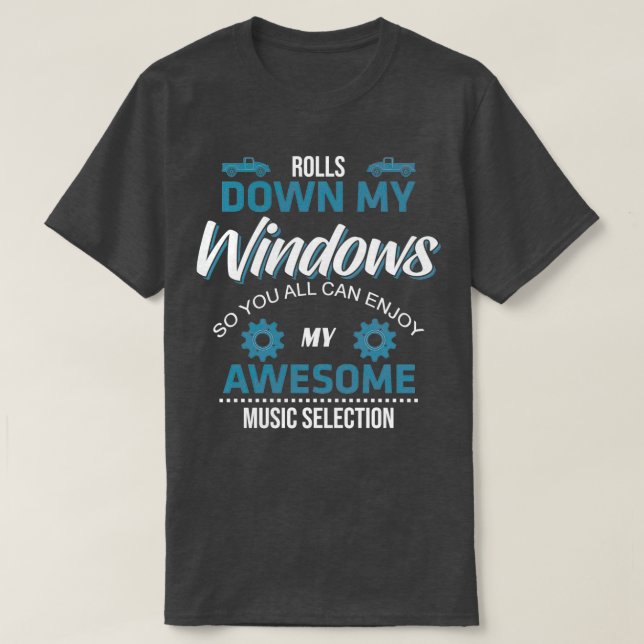 Camiseta Conducción de Windows (Diseño del anverso)