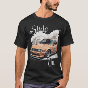 Camiseta "Conducción en auto con humo y energía