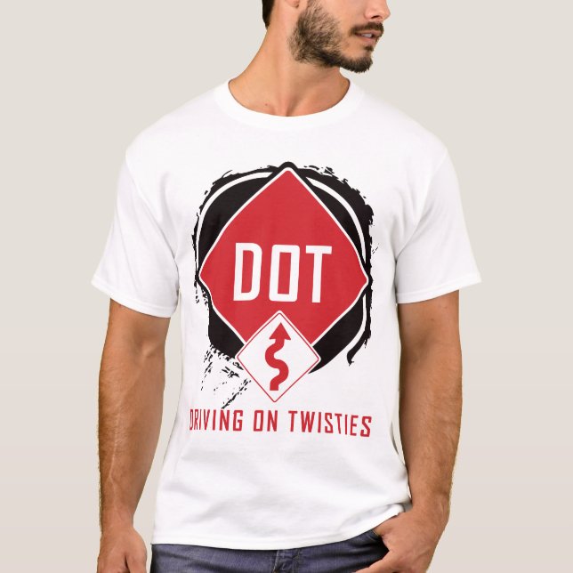 Camiseta Conducción en Twisties - criado (Anverso)