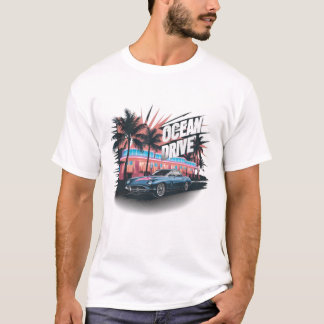 Camiseta conducción oceánica temática