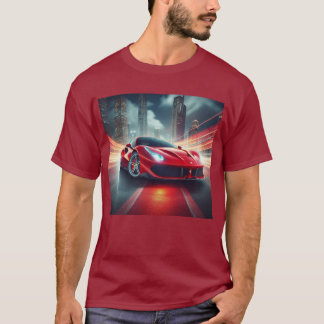 Camiseta Conducido por la velocidad: El piloto Tee l de Car