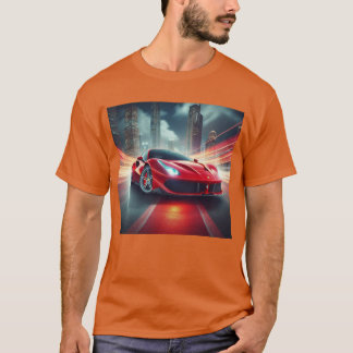 Camiseta Conducido por la velocidad: El piloto Tee l de Car