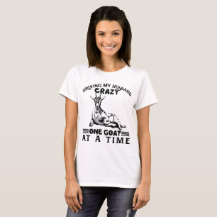 Camiseta conduciendo mi cabra loca del marido una a la vez