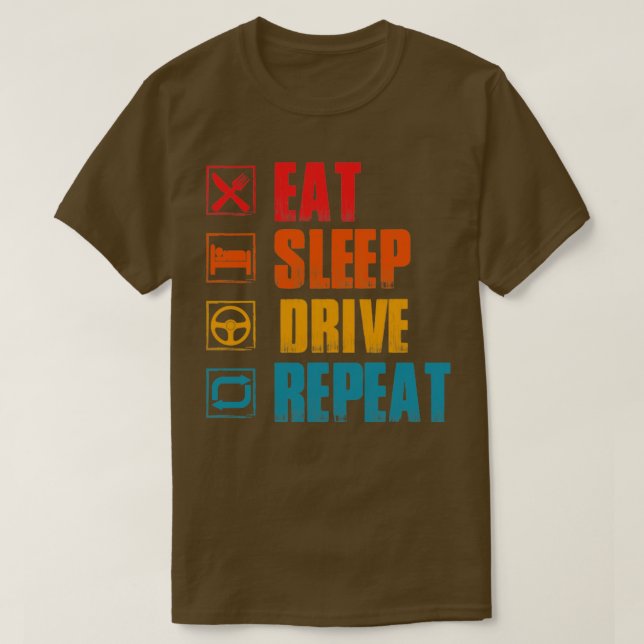 Camiseta conducir (Diseño del anverso)