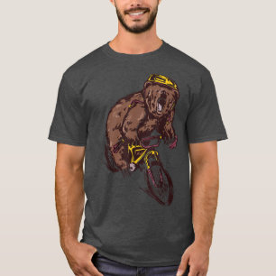 Camiseta Conducir Al Trabajo El Viajero En Bicicleta BMX De