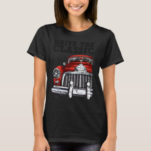 Camiseta conducir el coche convertible clásico 2