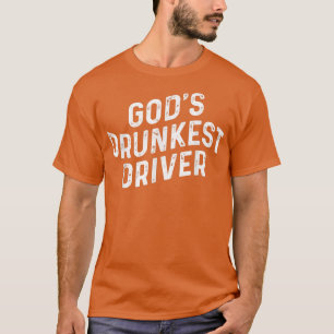 Camiseta Conductor borracho de dioses