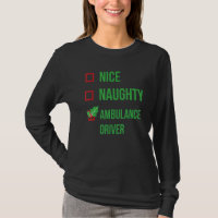 Conductor de ambulancia Navidades divertidos de Pa