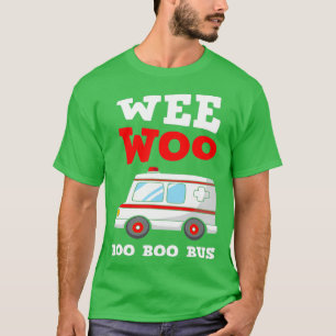 Camiseta Conductor De Ambulancias Primeros Auxilios Fue Woo
