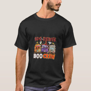 Camiseta Conductor de autobús Boo Crew Autobús escolar Hall