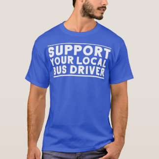 Camiseta Conductor de autobús Busman School Conductor de au