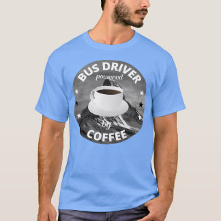 Camiseta Conductor De Autobús Con Regalo De Café