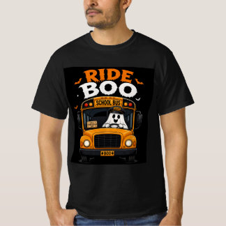 Camiseta conductor de autobús de Halloween