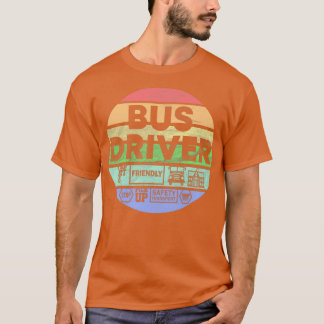 Camiseta Conductor de autobús dice regalo de autobús escola