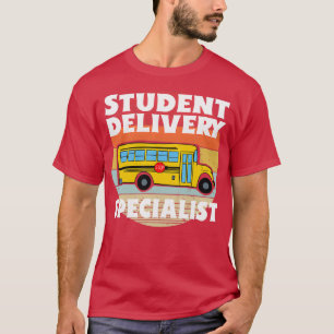 Camiseta Conductor de autobús divertido de Retro Student De