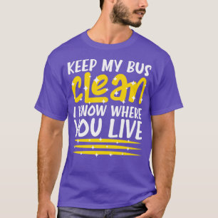 Camiseta Conductor de autobús escolar 11