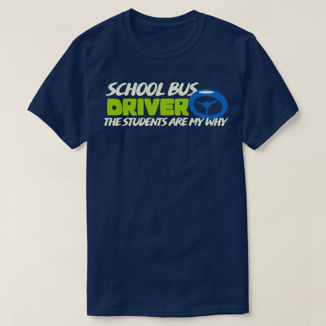 Camiseta Conductor de autobús escolar 41 (Diseño del anverso)