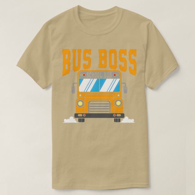 Camiseta Conductor de autobús escolar 58 (Diseño del anverso)