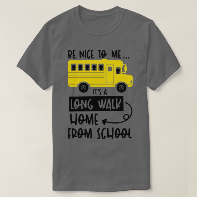 Camiseta Conductor de autobús escolar chofer (Diseño del anverso)
