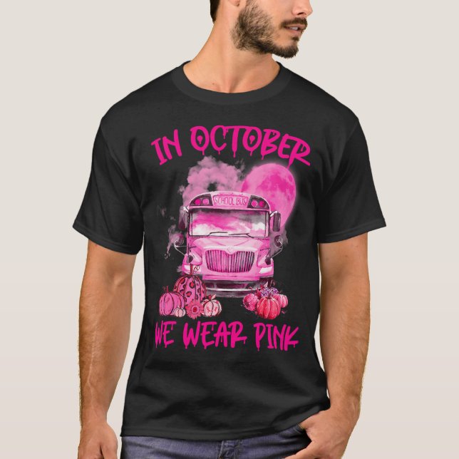 Camiseta Conductor de autobús escolar de Peny Leopard Breas (Anverso)
