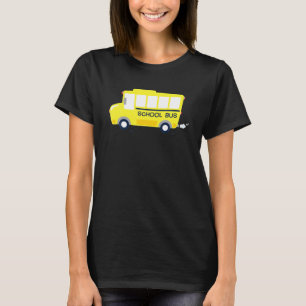 Camiseta Conductor De Autobús Escolar De Regreso A La Escue
