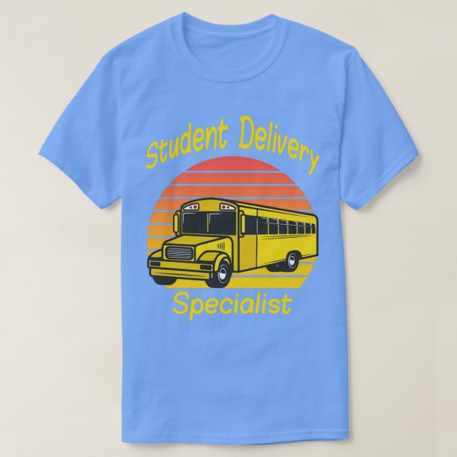 Camiseta Conductor de autobús escolar especializado en paro (Diseño del anverso)