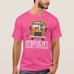 Camiseta Conductor de autobús escolar especializado en paro