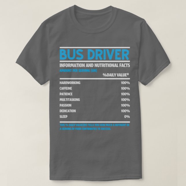 Camiseta Conductor de autobús escolar especializado en paro (Diseño del anverso)