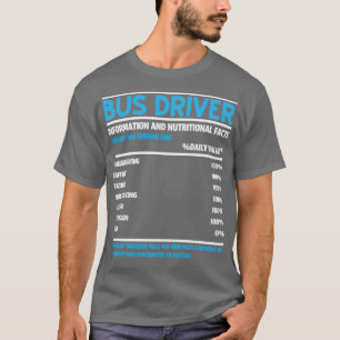Camiseta Conductor de autobús escolar especializado en paro
