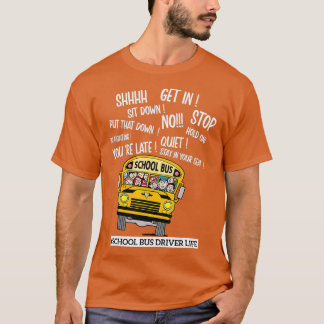 Camiseta Conductor de autobús escolar Guay School Bus Drive