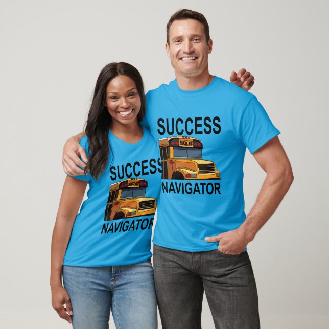 Camiseta Conductor de Autobús Escolar Success Navigator (Unisexo)