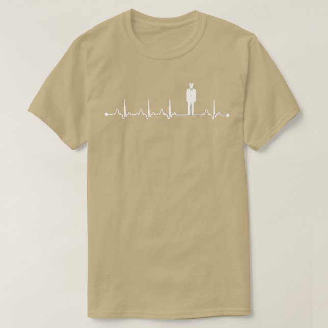 Camiseta Conductor de autobús Heartbeat Shirt Heartbeat Lov (Diseño del anverso)