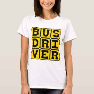 Camiseta Conductor de Autobús, Profesión de Transporte